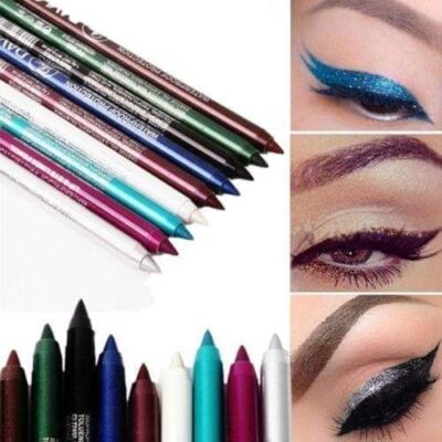 Pack Of 6 New Flormar Glitter Eye And Lip Liner Pencil
